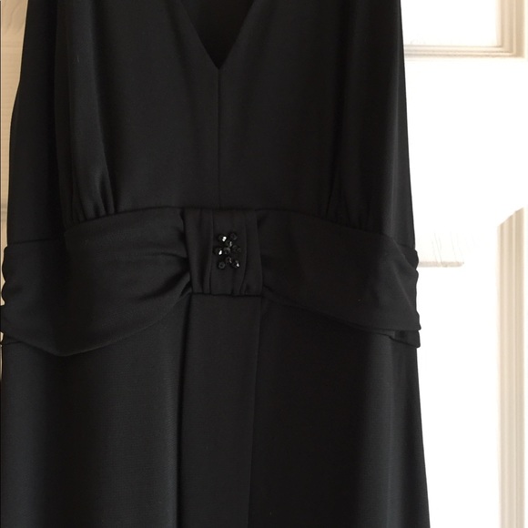 Ann Taylor Loft black evening dress small size 6 - Picture 4 of 4